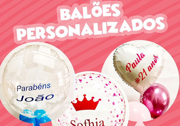 Decoração e balões para festa - Aki é Festa